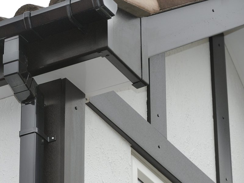Mock Tudor black and white 2